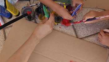 Pintando
