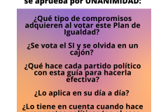 Lo que se firmo en un pleno...