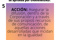 Lo que se firmo en un pleno...