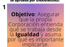 Lo que se firmo en un pleno...