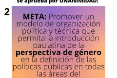 Lo que se firmo en un pleno...
