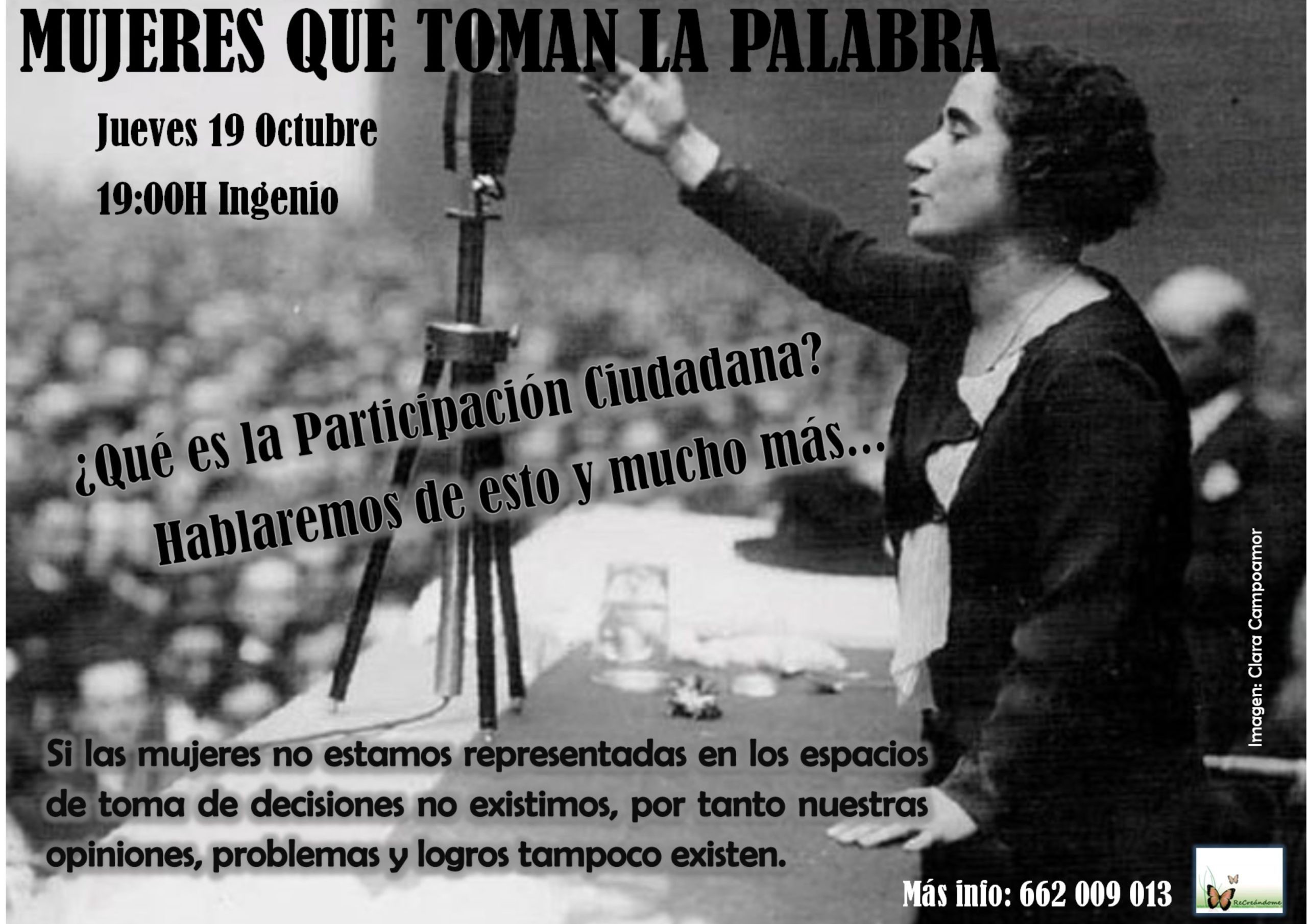 mujeres que toman la palabra