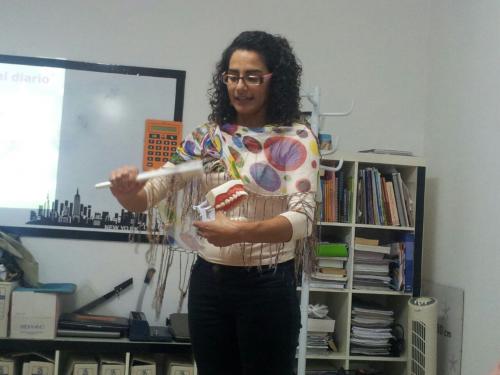 Amplia sonrisa