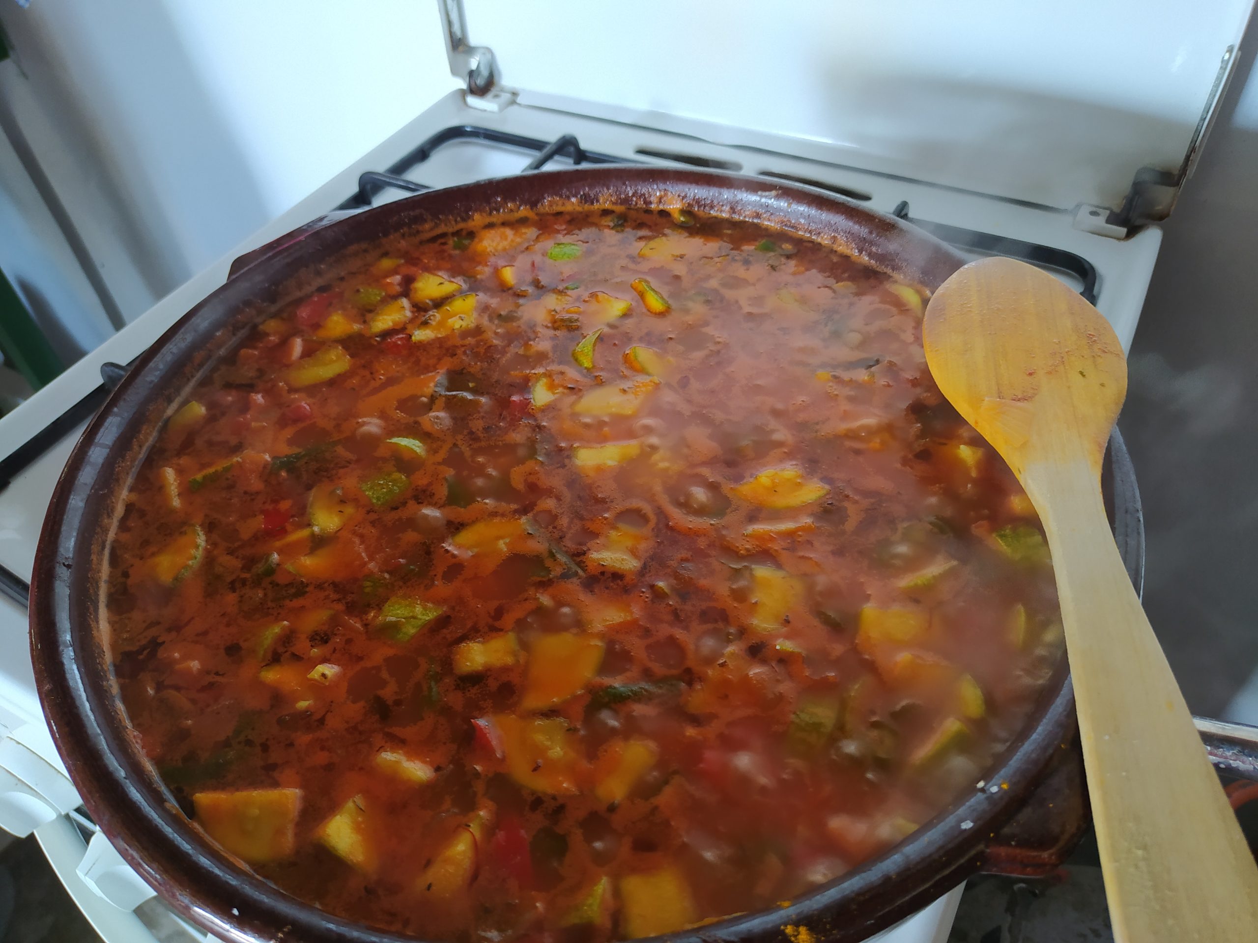 Cocinando